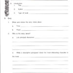 Book Report Template 3rd Grade Free