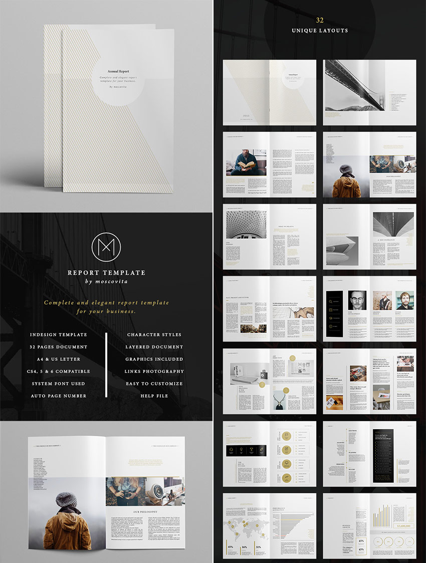 Report Template Indesign Free