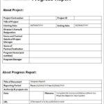 Report Template Format