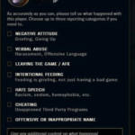 Report Template League Of Legends