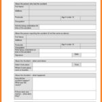 Incident Report Template Qld