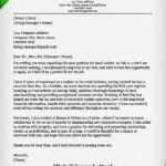 Report Letter Template