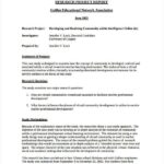 Report Research Template