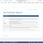 Report Template Ms Word
