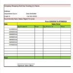 Report Template On Excel