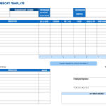 Report Template Smartsheet