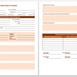 Report Template Smartsheet