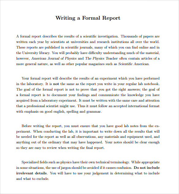 Report Template Simple | TEMPLATES EXAMPLE