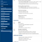 Resume Templates Teenager